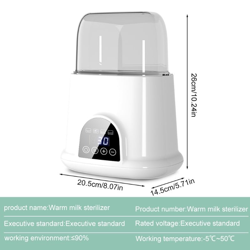 Smart Thermostat Baby Bottle Heater and Sterilizer